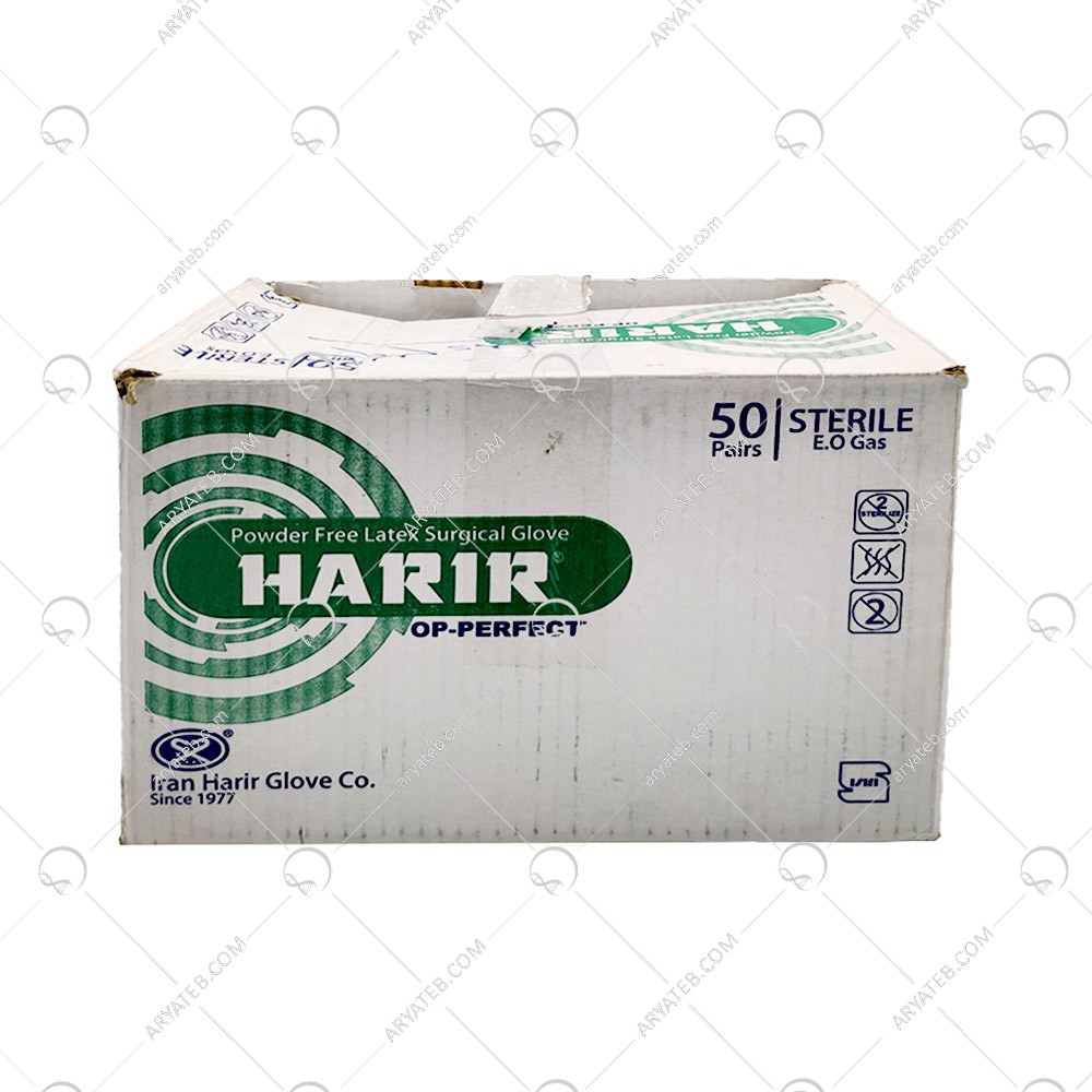 دستکش جراحی لاتکس حریر