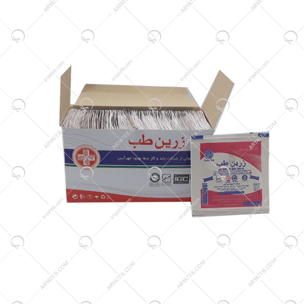 گاز استریل 10*10 زرین طب