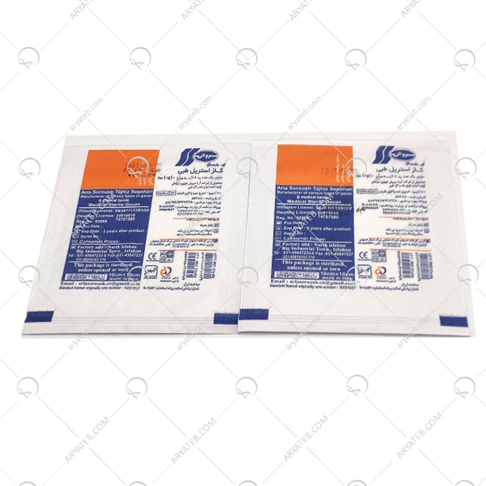 گاز استریل 10*10 سروش