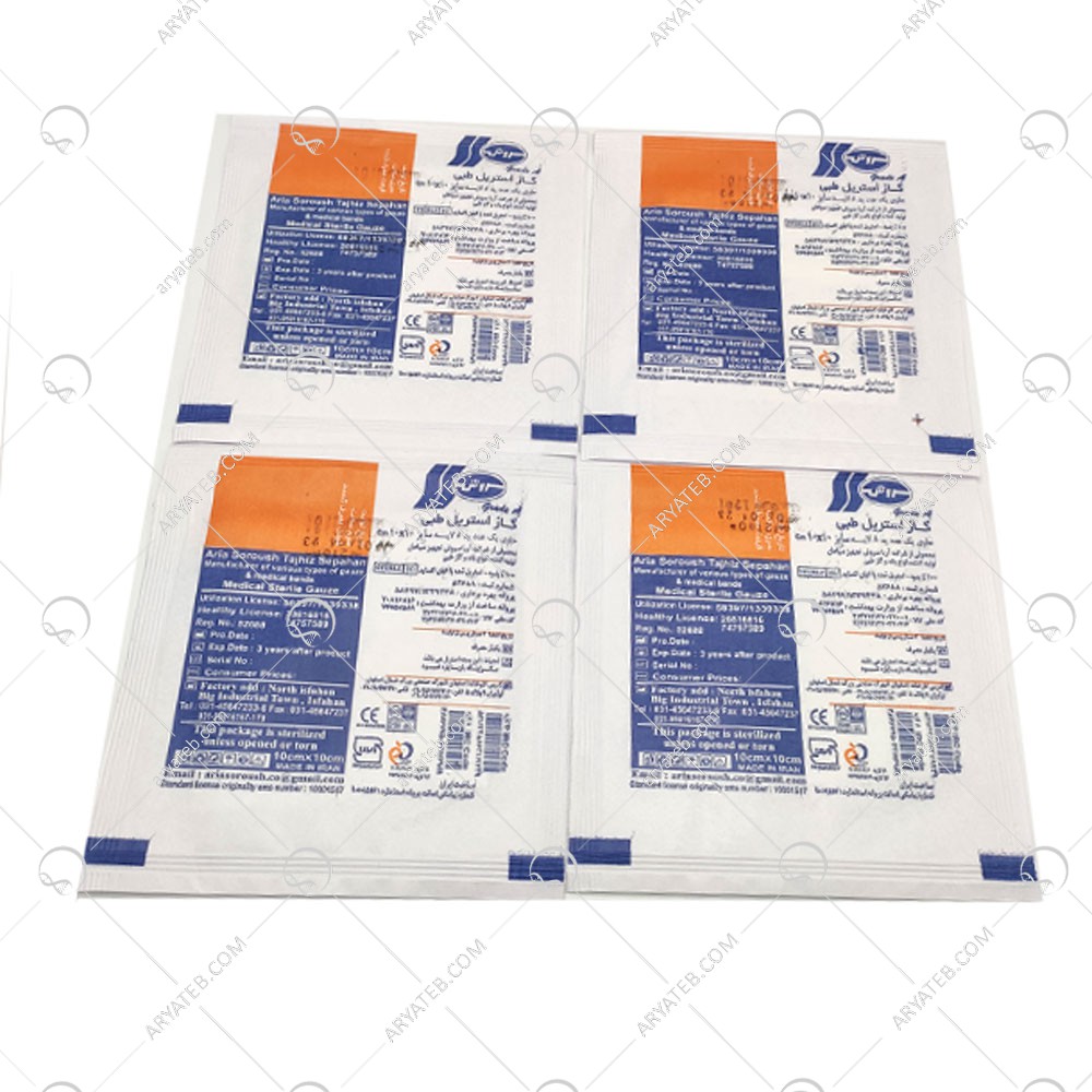 گاز استریل 10*10 سروش