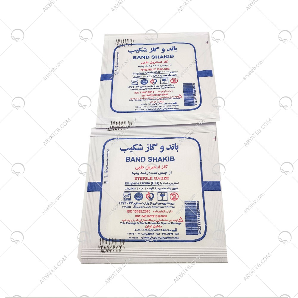 گاز استریل 10*10 شکیب