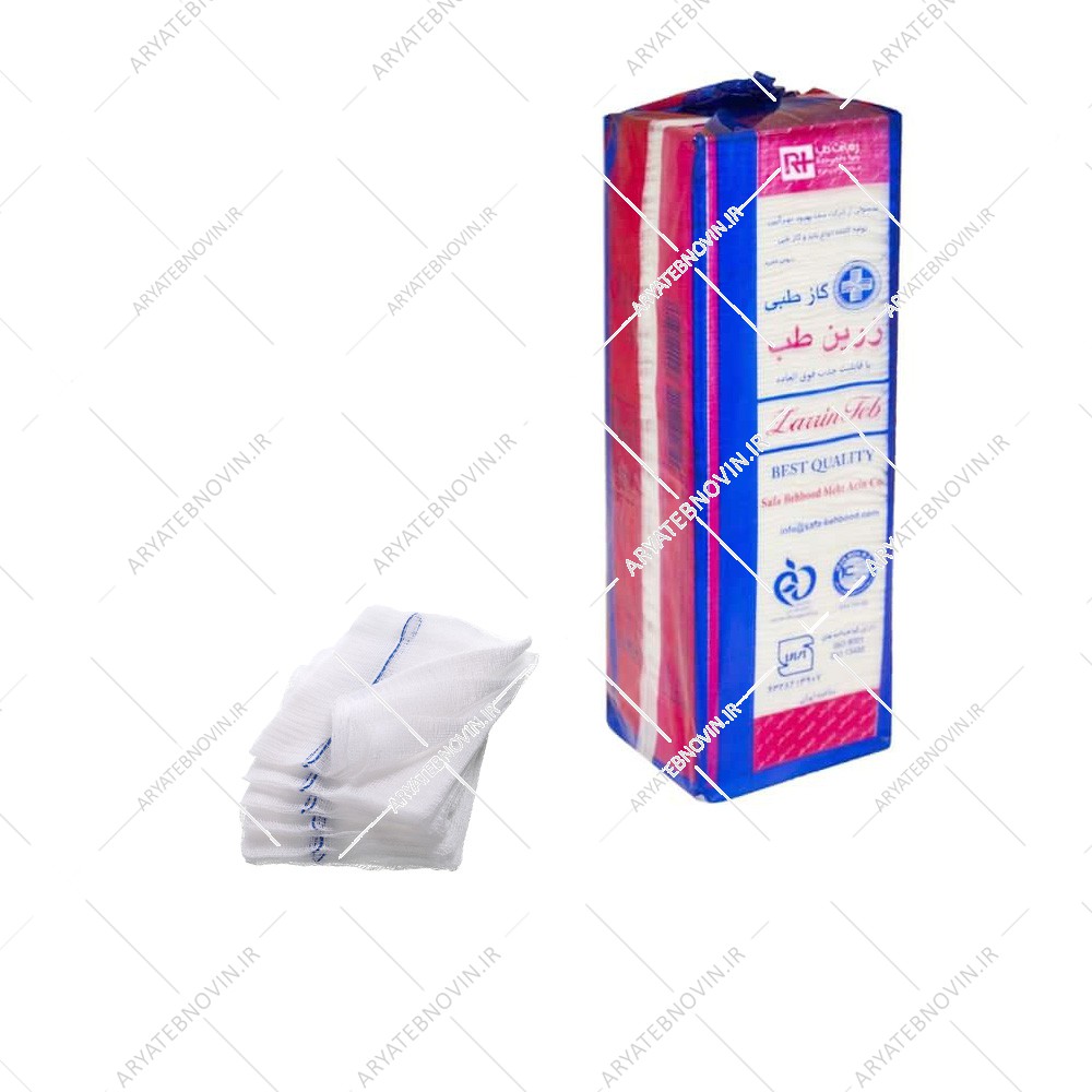 گاز غیر استریل زرین طب